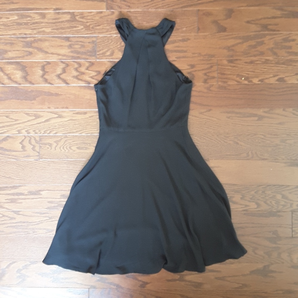 Express Black Skater Dress